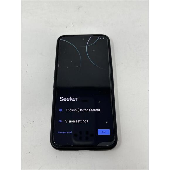 Solana Mobile Seeker SM-0002-A 128GB Blue Smartphone Excellent Factory Reset
